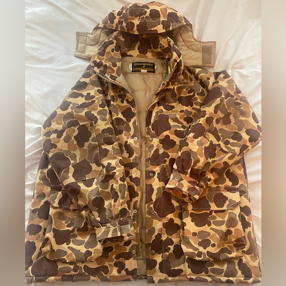 Vintage Gamehide Men’s Canvas Camo Coat